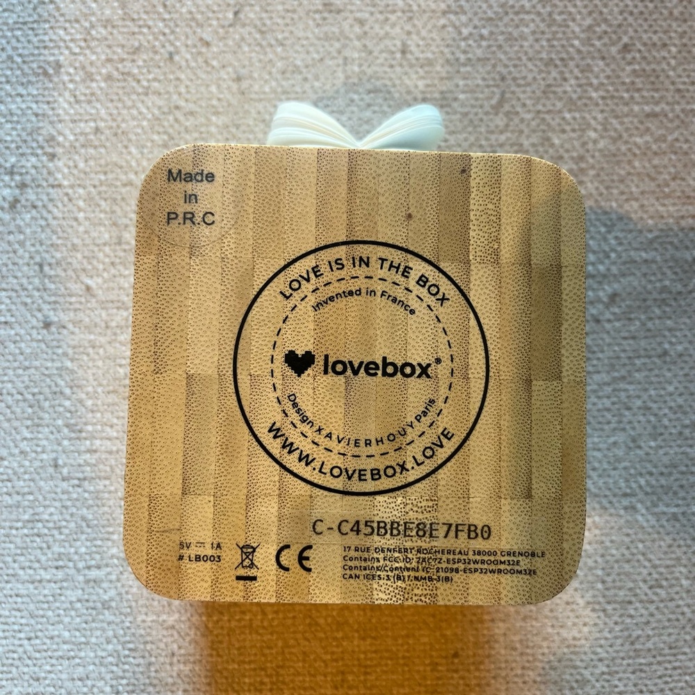 Lovebox Wooden Keepsake Box